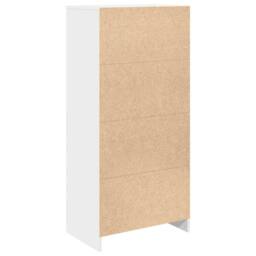 Berkfield Home Cabinet with Drawer White 55.5x34x119.5 cm Engineered Wood - thumbnail 8