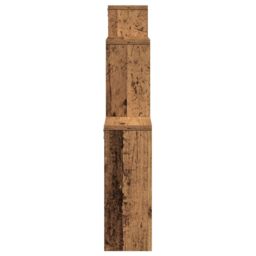 Berkfield Home Wall Shelf Old Wood 80x15x78.5 cm Engineered Wood in Brown - thumbnail 5