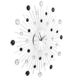 Berkfield Home Wall Clock with Quartz Movement Modern Design 50 cm in Silver - thumbnail 3