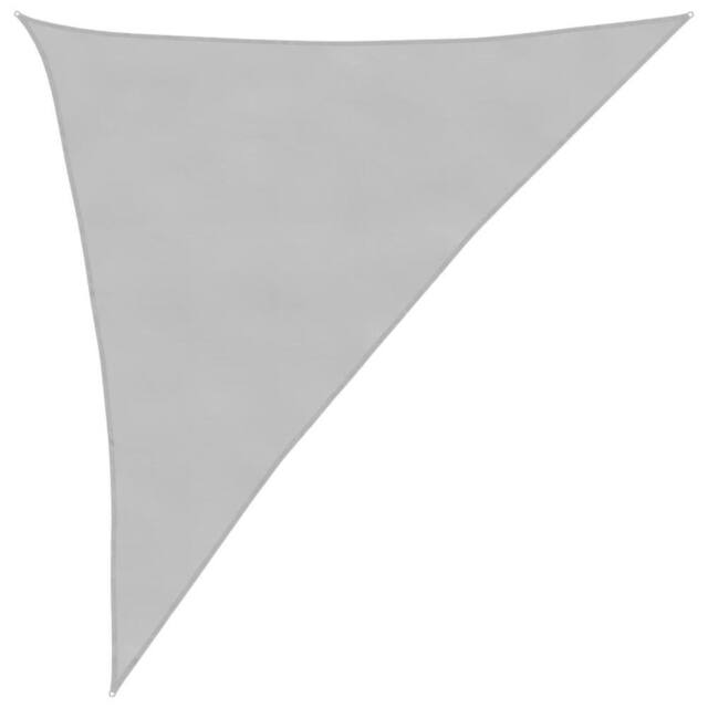 Berkfield Home Sun Shade Sail Light Grey 3x4x5 m 100% Polyester Oxford - image 1