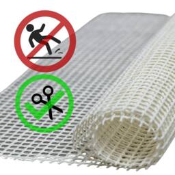 THE RUGS Non Slip Rug Gripper Underlay Machine Washable Cut to Any Size in Cream - Size: 160 cm x 220 cm - thumbnail 2