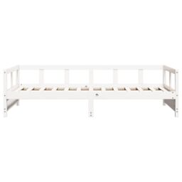 Berkfield Home Daybed without Mattress White 90x200 cm Solid Wood Pine - thumbnail 5