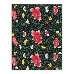 "Artery8 Owen Jones Elegant Chinese Flower Pattern Wall Art Print - Size: W12"" x H16""" - thumbnail 1