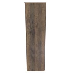 Ready Assembled 2 U Trent Triple Mirror Wardrobe (Ready Assembled) in Dark Brown - thumbnail 2