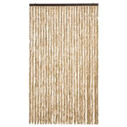 Berkfield Home Insect Curtain Beige 118x220 cm Chenille - thumbnail 3