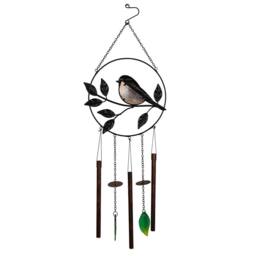 Country Living Robin Windchime in Brown - thumbnail 3