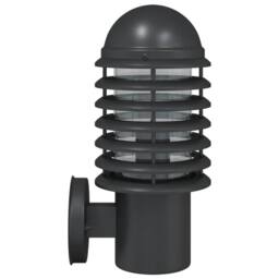 Berkfield Home Outdoor Wall Lights 2pcs Black Stainless Steel - thumbnail 5