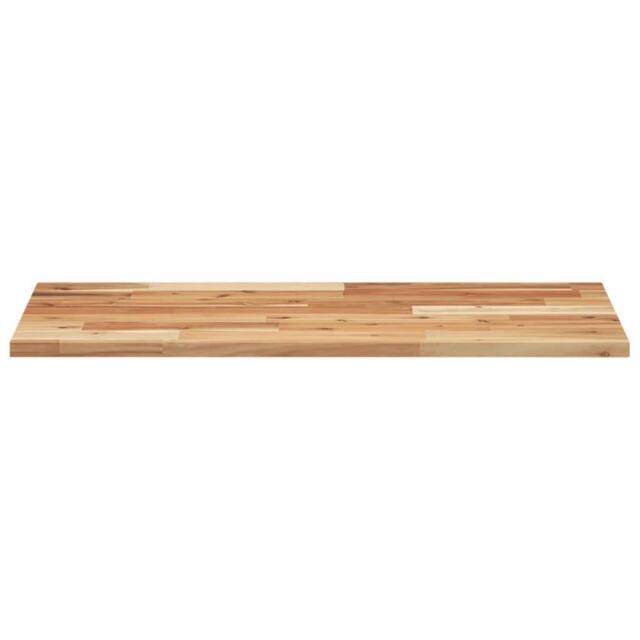 Berkfield Home Versatile Bathroom Vanity Top Oil Finished 60x40x2 cm Solid Wood in Brown - Size: 60 x 40 x 2 cm