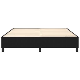 Berkfield Home Bed Frame without Mattress Black Super King Fabric (UK/IE/FI/NO only) - thumbnail 5