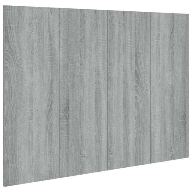 Berkfield Home Bed Headboard Grey Sonoma 120x1.5x80 cm Engineered Wood - image 1