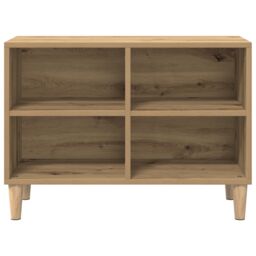 Berkfield Home TV Cabinet Artisan Oak 69.5x30x50 cm Engineered Wood in Brown - thumbnail 6