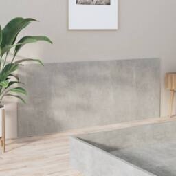Berkfield Home Stylish Bed Headboard Concrete Grey 200x1.5x80 cm Engineered Wood - thumbnail 4