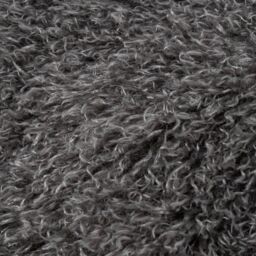 Furn Rowan Faux Fur Throw in Grey - Size: 130 cm x 170 cm - thumbnail 5