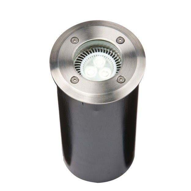 Netlighting Stainless Steel Ground Light Long Body IP67 230V in Grey