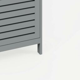 GFW Bergen Three Tier Shoe Cabinet in Grey - thumbnail 5