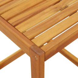 Berkfield Home C Table 42x40x50 cm Solid Wood Acacia in Brown - Size: 42 x 40 x 50 cm - thumbnail 8