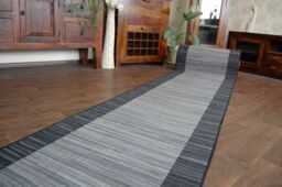 RugsX Anti-Slip Streifen Runner in Metallics - Size: 110 cm x 440 cm - thumbnail 4