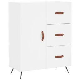 Berkfield Home Highboard White 69.5x34x180 cm Engineered Wood - thumbnail 7
