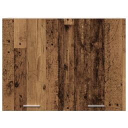 Berkfield Home Hanging Cabinet Lyon Old Wood 80x31x60 cm Engineered Wood in Brown - Size: 80 x 31 x 60 cm - thumbnail 4