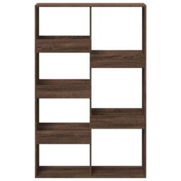 Berkfield Home Bookcase Brown Oak 100x33x155.5 cm Engineered Wood - thumbnail 4