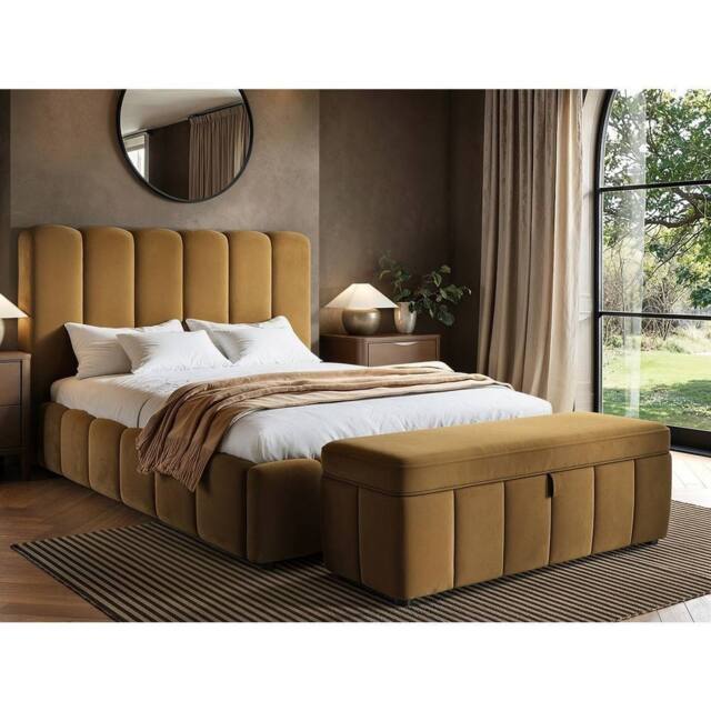 Solace+Co Emilie Blanket Box in Light Brown - image 1