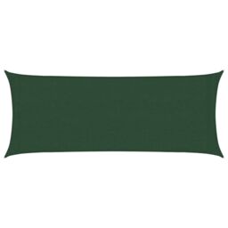 Berkfield Home Sunshade Sail 160 g/m¬≤ Dark Green 2x5 m HDPE - thumbnail 2