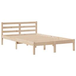 Berkfield Home Bookcase Bed without Mattress 135x190 cm Doouble Solid Wood Pine in Light Tan - thumbnail 8