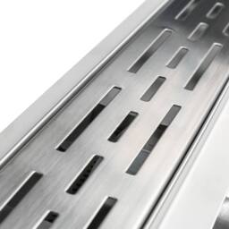 tectake Channel Drain in Grey - Size: 80 cm - thumbnail 2