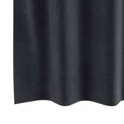 Berkfield Home Modern Blackout Curtains with Eyelets 2 pcs Dark Grey Velvet - thumbnail 6