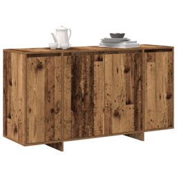 Berkfield Home Old Wood Sideboard Old wood Solid reclaimed wood 135 x 41 x 75 cm in Brown - thumbnail 3