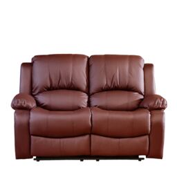 Artemis Home Glendale 2 Seat Manual Recliner Sofa in Burgundy - thumbnail 2