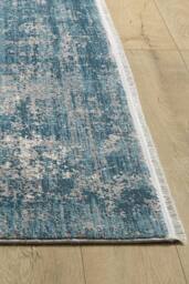 Gooch Luxury Rugs Toros Ombre Distressed Area Rug in Blue - Size: 200 cm x 290 cm - thumbnail 6