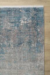 Gooch Luxury Rugs Toros Ombre Distressed Area Rug in Blue - Size: 200 cm x 290 cm - thumbnail 4