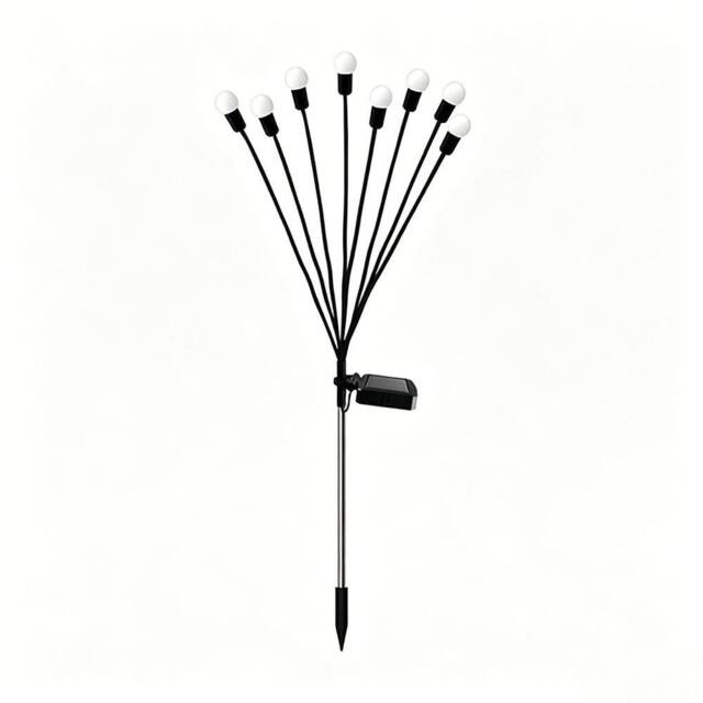 Obasyhig Style 4 Solar powered garden swing lamp in White - image 1