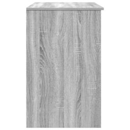 Berkfield Home Desk Grey Sonoma 86x49x76 cm Engineered Wood - Size: 86 x 49 x 76 cm - thumbnail 7
