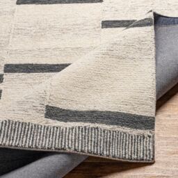 Livabliss Granada-Hand Tufted Beige Taupe Grey Wool Global Living Dining Bedroom Rug - Size: 180 cm x 250 cm - thumbnail 4