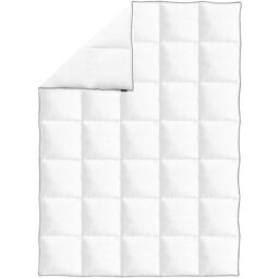 Berkfield Home Winter Down Duvet 150x200 cm in White - thumbnail 2