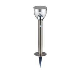 Netlighting Solar Light Outdoor Bollard Stainless Steel IP44 LED 3000K in Grey - thumbnail 2