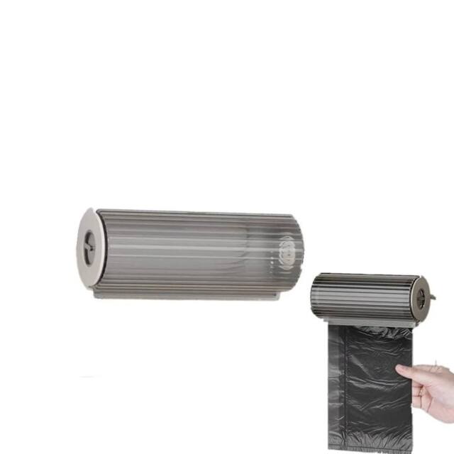 VOGREX 1PCS Wall Mounted Trash Bag Garbage Bag Holder in Grey - image 1