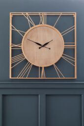 Orsina Yaxi Wall Clock in Gold - thumbnail 3