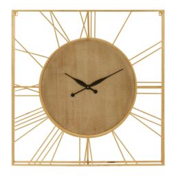 Orsina Yaxi Wall Clock in Gold - thumbnail 1
