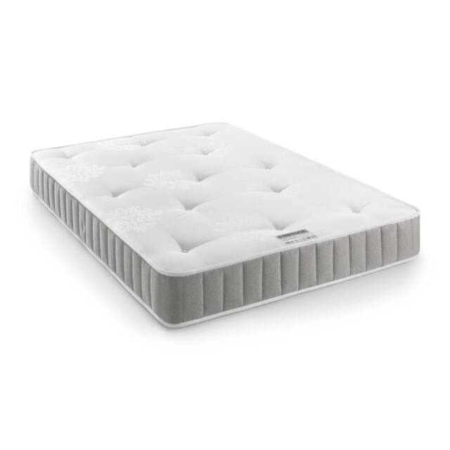 Cheshire Oakham Capsule Orthopaedic Mattress 135cm Double in White - Size: King - image 1