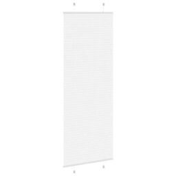 Berkfield Home Pleated Blind White 70x200 cm Fabric Width 69.4 cm Polyester - thumbnail 4
