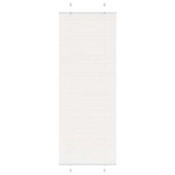 Berkfield Home Pleated Blind White 70x200 cm Fabric Width 69.4 cm Polyester