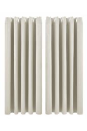 Garden Sanctuary Beige High Precision Blackout Curtains with Stainless Steel Grommets, 168cm W x 229cm H - Size: 168 cm W x 229 cm H - thumbnail 9