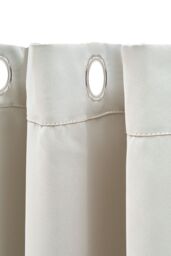 Garden Sanctuary Beige High Precision Blackout Curtains with Stainless Steel Grommets, 168cm W x 229cm H - Size: 168 cm W x 229 cm H - thumbnail 8