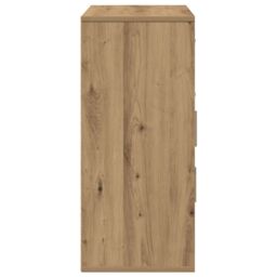Berkfield Home Sideboard Artisan oak 60 x 31 x 70 cm Engineered wood in Brown - thumbnail 7