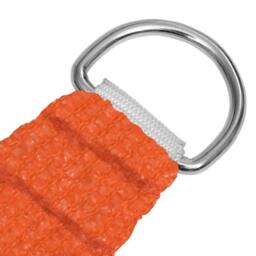 Berkfield Home Sunshade Sail 160 g/m ² Orange 2x4 m HDPE - thumbnail 3