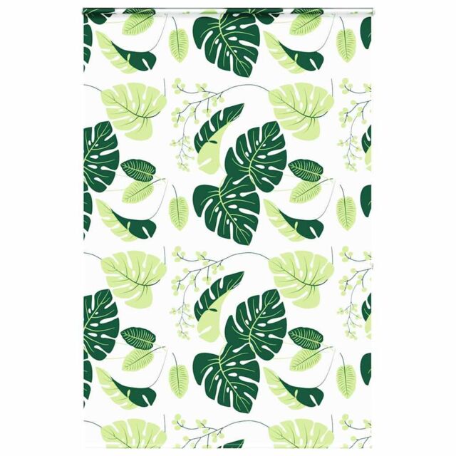 Berkfield Home Shower Roller Blind with Cassette 150x240 cm Fabric Width 146 cm in Green - image 1