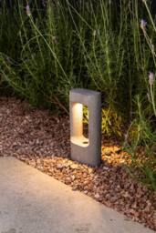 Netlighting Totem 285 Grey LED Bollard Lamp 2700K 6.5W 2700K IP55 - thumbnail 2